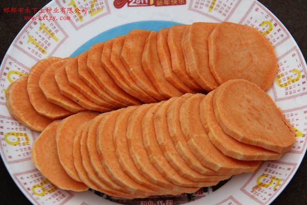 水果紅薯166-7切片